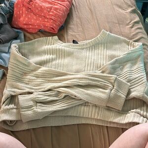 Cropped sweater